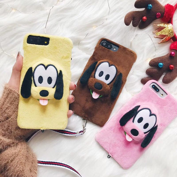 3D Hound Dog Phone Case - The Glitzy Shop