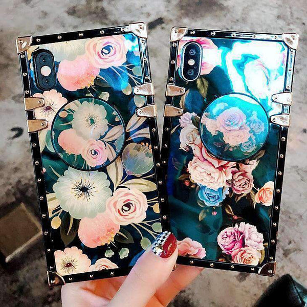 Garden trunk case with matching holder - The Glitzy Shop