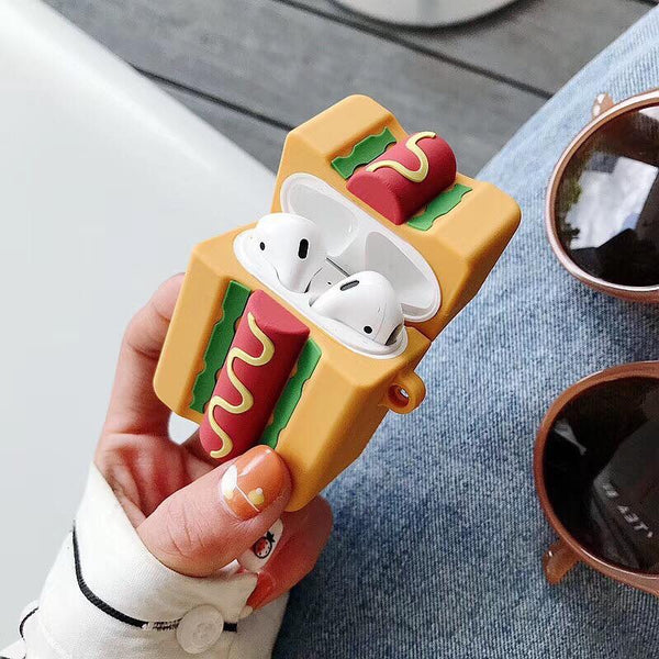 Hotdog AirPod Case Cover - The Glitzy Shop