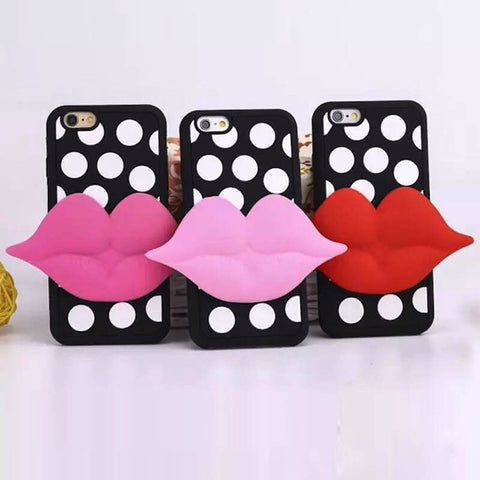 3D Polka dot Iphone case - The Glitzy Shop